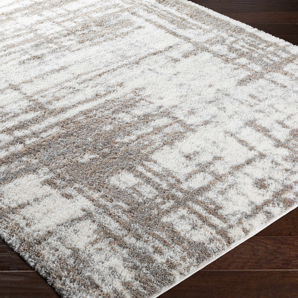 Broulee Abstract Striped Plush Rug