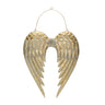 Brushed Metal Angel Wings Ornament 30"H - Tuesday Morning - Decorative Objects