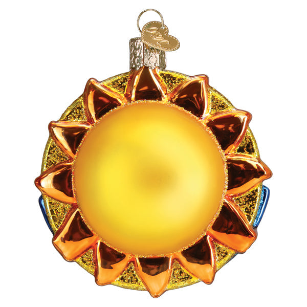 You Are My Sunshine Glass Ornament