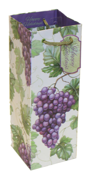 Bottle Gift Bag - Let It Snow