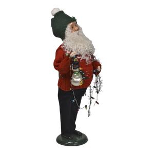 Decorating Santa