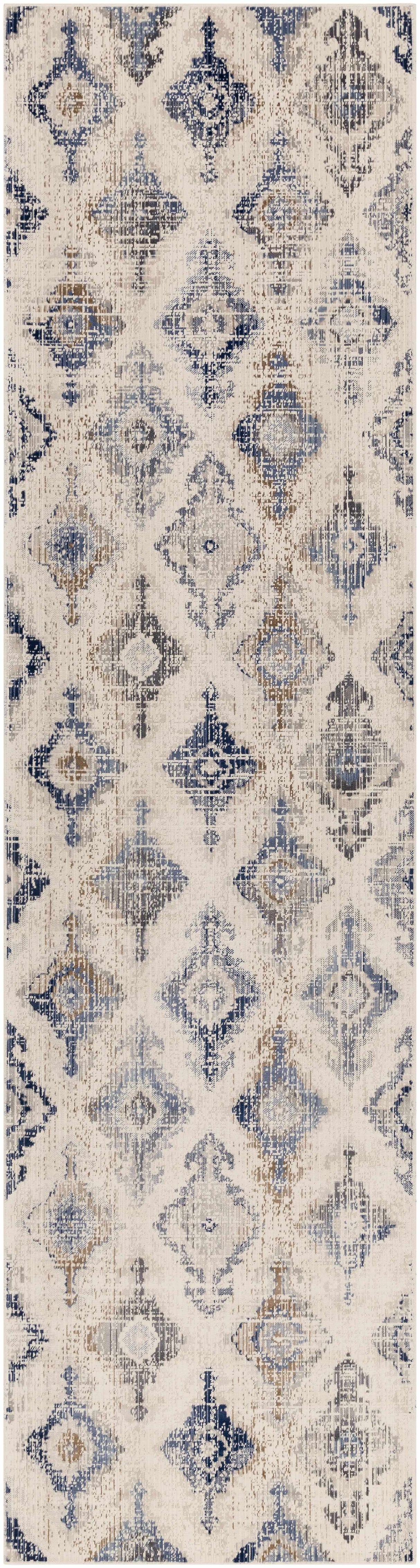 Buckner Blue Ikat Rug - Clearance