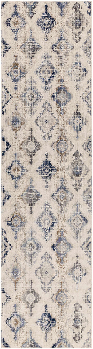 Buckner Blue Ikat Rug - Clearance