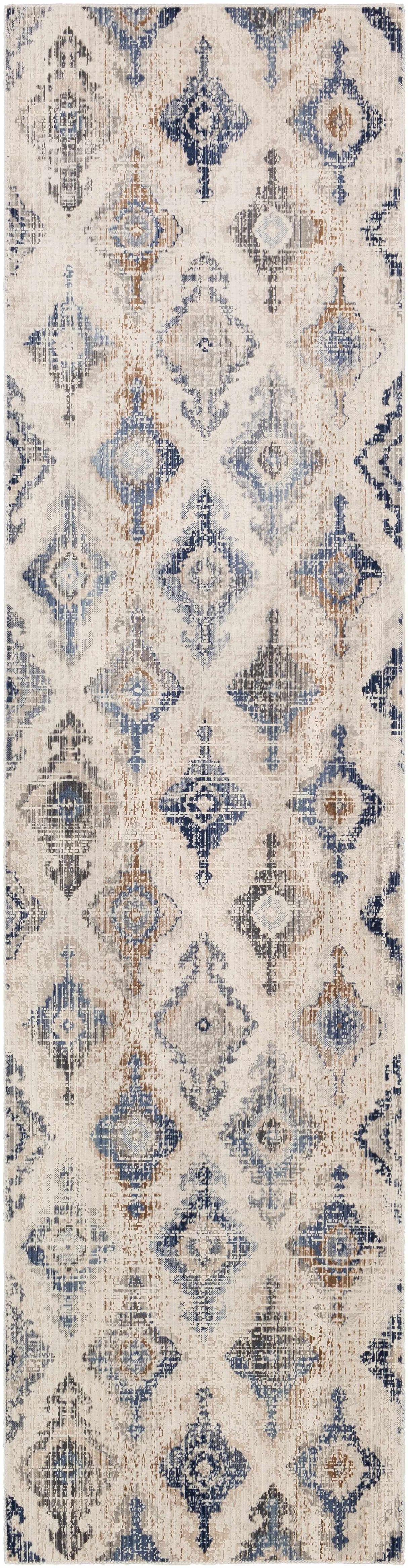 Buckner Blue Ikat Rug - Clearance