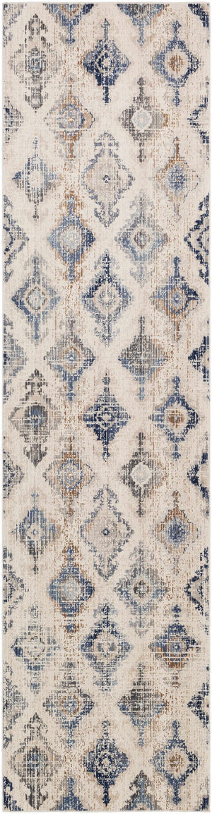 Buckner Blue Ikat Rug - Clearance