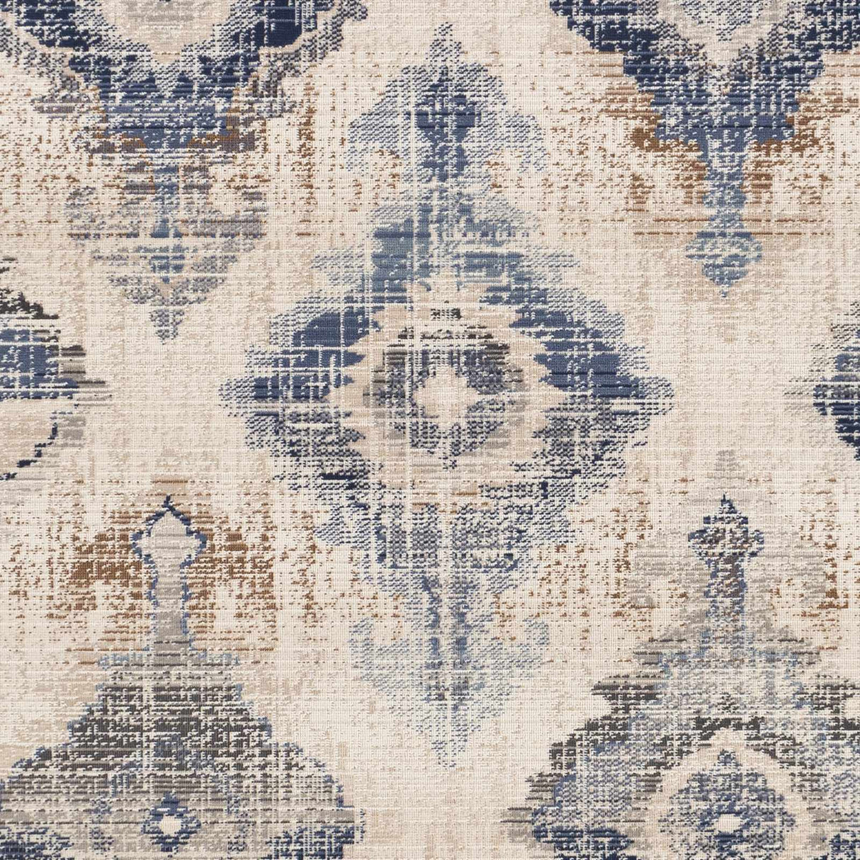 Buckner Blue Ikat Rug - Clearance