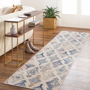 Buckner Blue Ikat Rug - Clearance