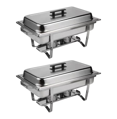 Buffet-Catering-Dish-For-Home-and-Outdoor-2-sets-Serving-Platters