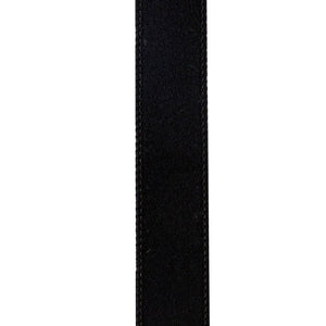 1" Felt Fuzz Petite Ribbon: Black (10 Yards)