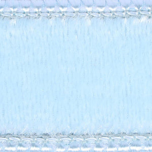 1" Velvet Luster Wired Ribbon: Baby Blue (10 Yards)