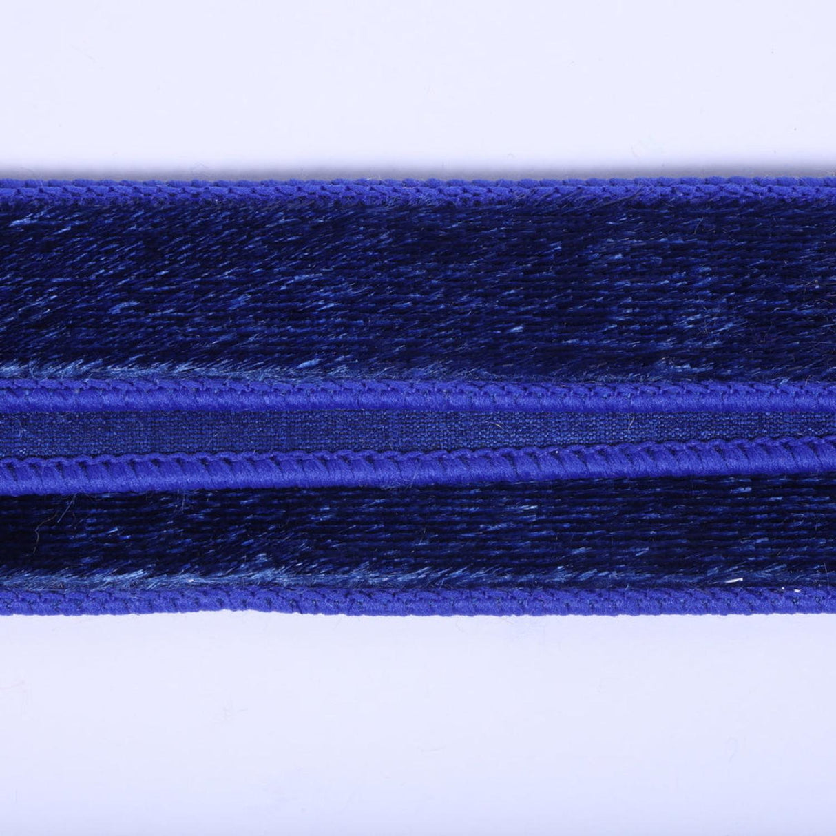 1" Velvet Luster Wired Ribbon: Cobalt Blue (10 Yards)