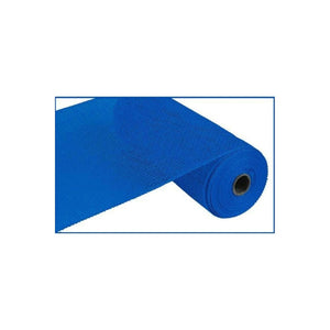 10" Poly Burlap Mesh Ribbon: Royal Blue