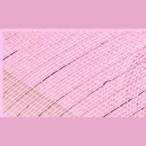 10" Poly Deco Mesh Ribbon: Pink Metallic (10 Yards)