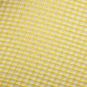 10" Two Tone Deco Mesh Ribbon: Yellow & Gold