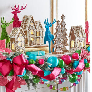 10.5" Lighted Gingerbread House