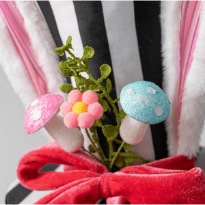 12" Bunny Ear Top Hat: Stripes