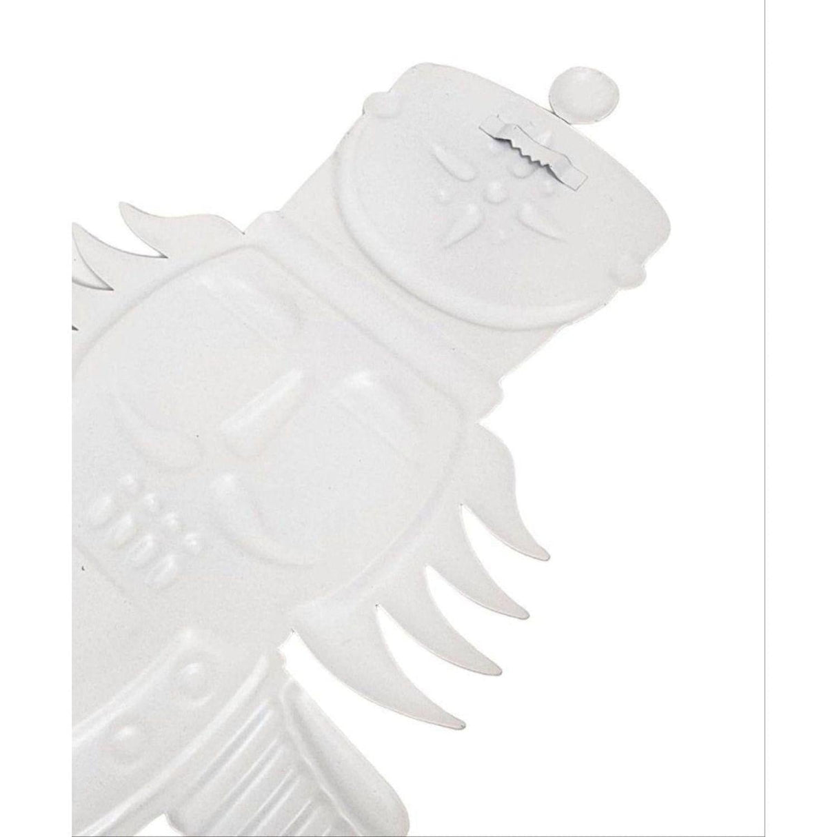 12" Metal Embossed Hanger: Dark Skin Nutcracker