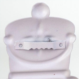 12" Metal Embossed Hanger: Dark Skin Nutcracker