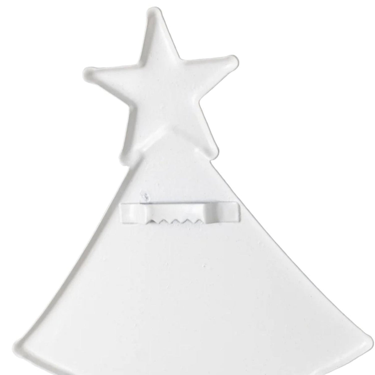 12" Metal Embossed Hanger: Gingerbread Tree