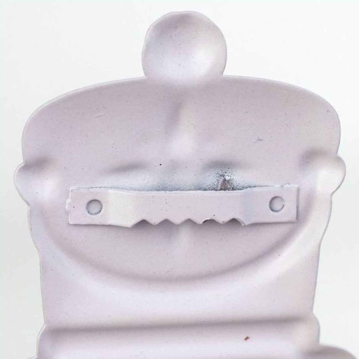 12" Metal Embossed Hanger: Traditional Nutcracker