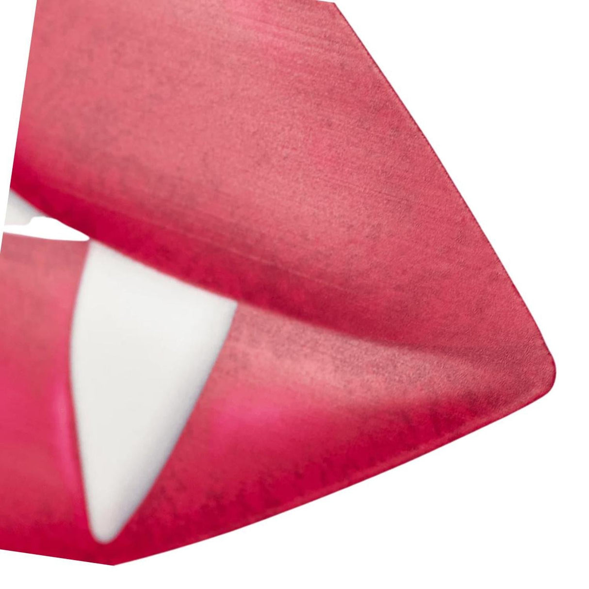 12" Metal Embossed Hanger: Vampire Lips Hot Pink