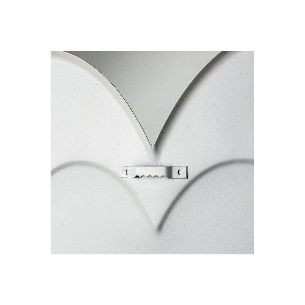 12" Metal Embossed Heart Hanger: Love