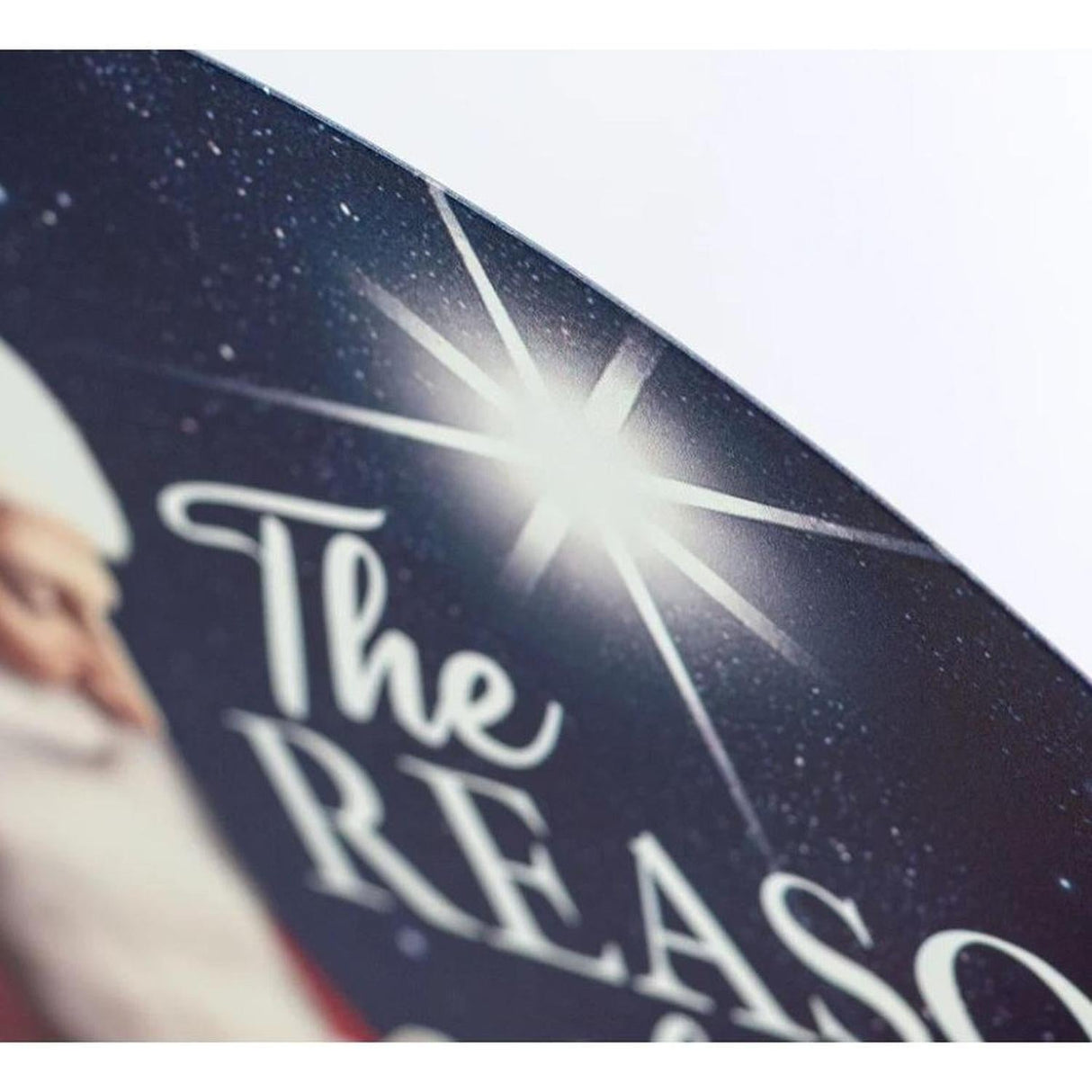 12" Metal Round Sign: Reason For The Season