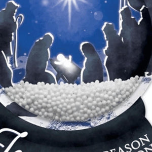 12" Wooden Snow Globe Sign: Jesus Is The Reason