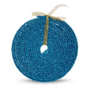 15' Blue Beaded Garland