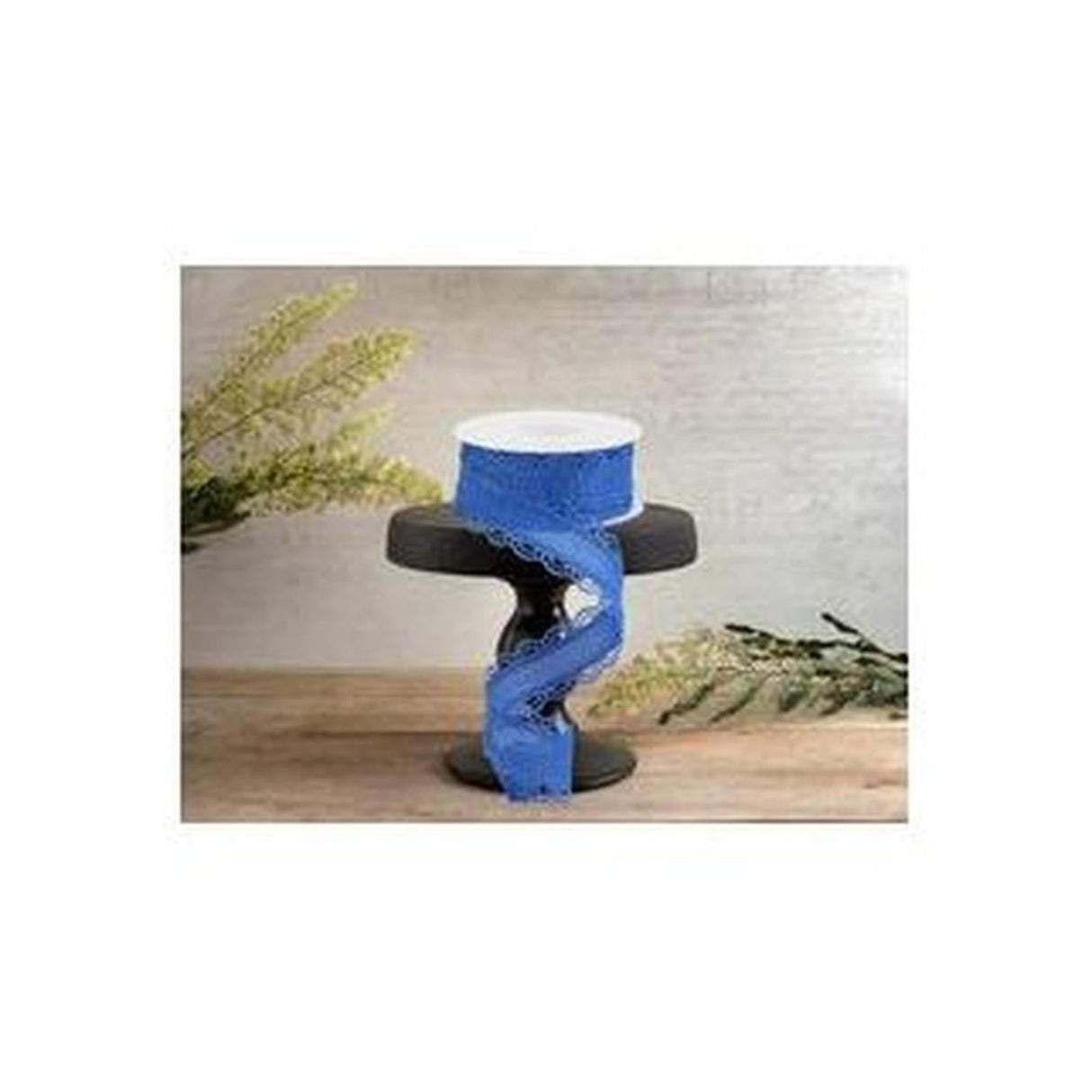 1.5" Scalloped Edge Ribbon: Royal Blue (10 Yard)