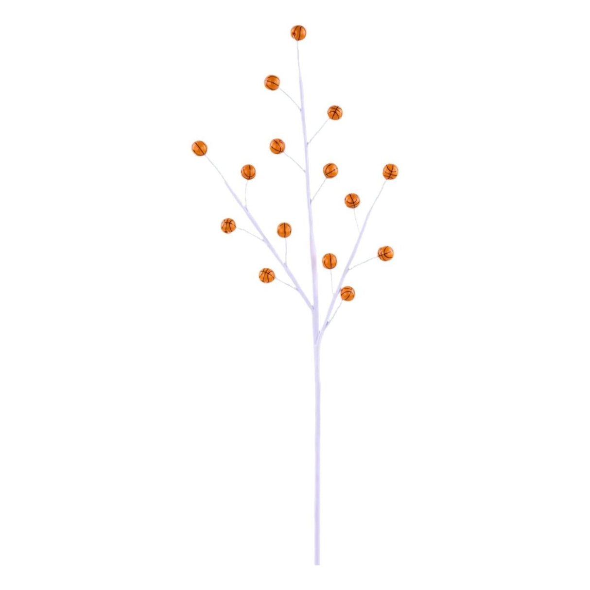 23" Wood Bead Sports Ball Spray: Basketball