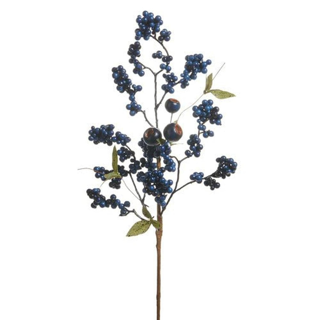 24" Blueberry and Pod Spray