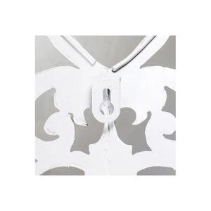 24" Metal Filigree Angel Wings: Sky Blue/White