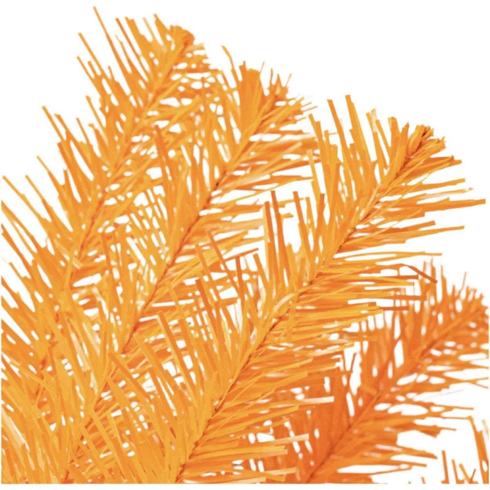 24" Pine Teardrop Swag, 55 Tips: Orange
