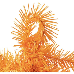 24" Pine Teardrop Swag, 55 Tips: Orange