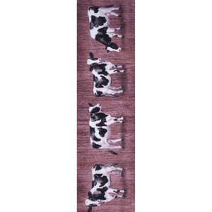 2.5" Cow Ribbon: Brown (10 Yards)