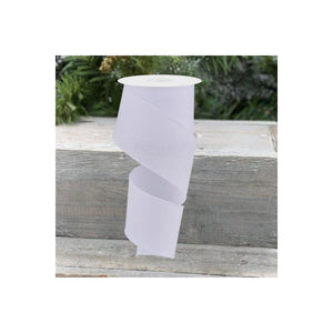 2.5" Crystal Shine Ribbon: White (10 Yards)