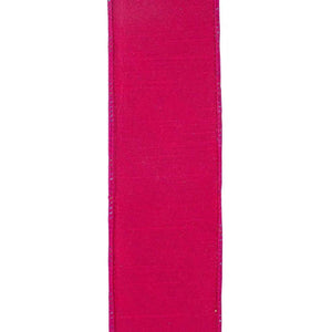 2.5" Deluxe Bright Plaid Ribbon: Fuchsia (5 Yards)