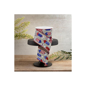 2.5" Firecrackers Ribbon: Natural (10 Yards)