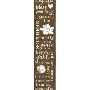 2.5" Southern Charm Royal Ribbon: Brown & White (10 Yards)