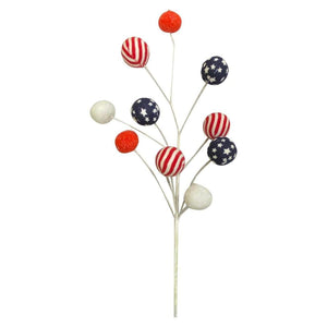 26" Stars & Stripe Ball Spray: RWB