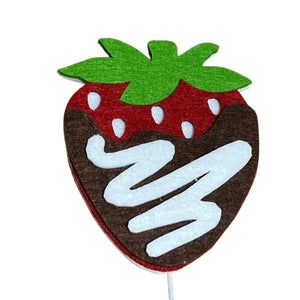 28" Chocolate Dipped Strawberries Spray