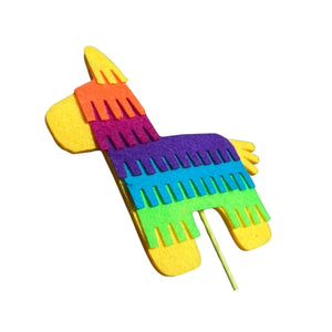 30" Fabric Fiesta Donkey Pinata Spray
