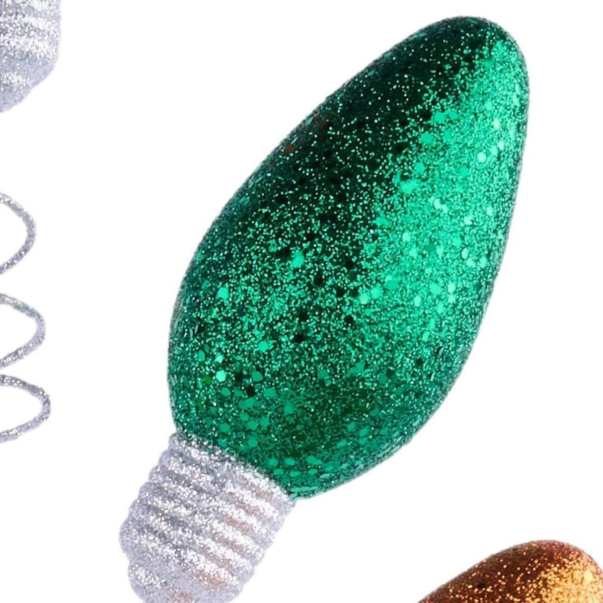 36" Glitter Light Bulb: Traditional