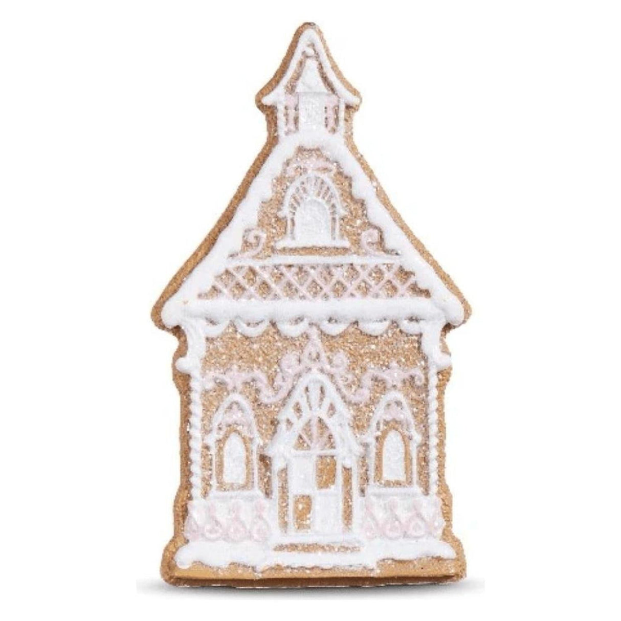 4" Gingerbread Church Ornament