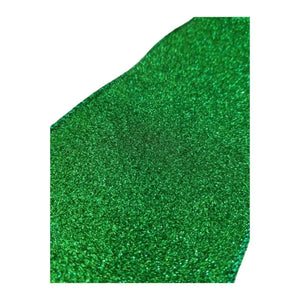 4" Glitter Magic Ribbon: Emerald Green (10 Yards)