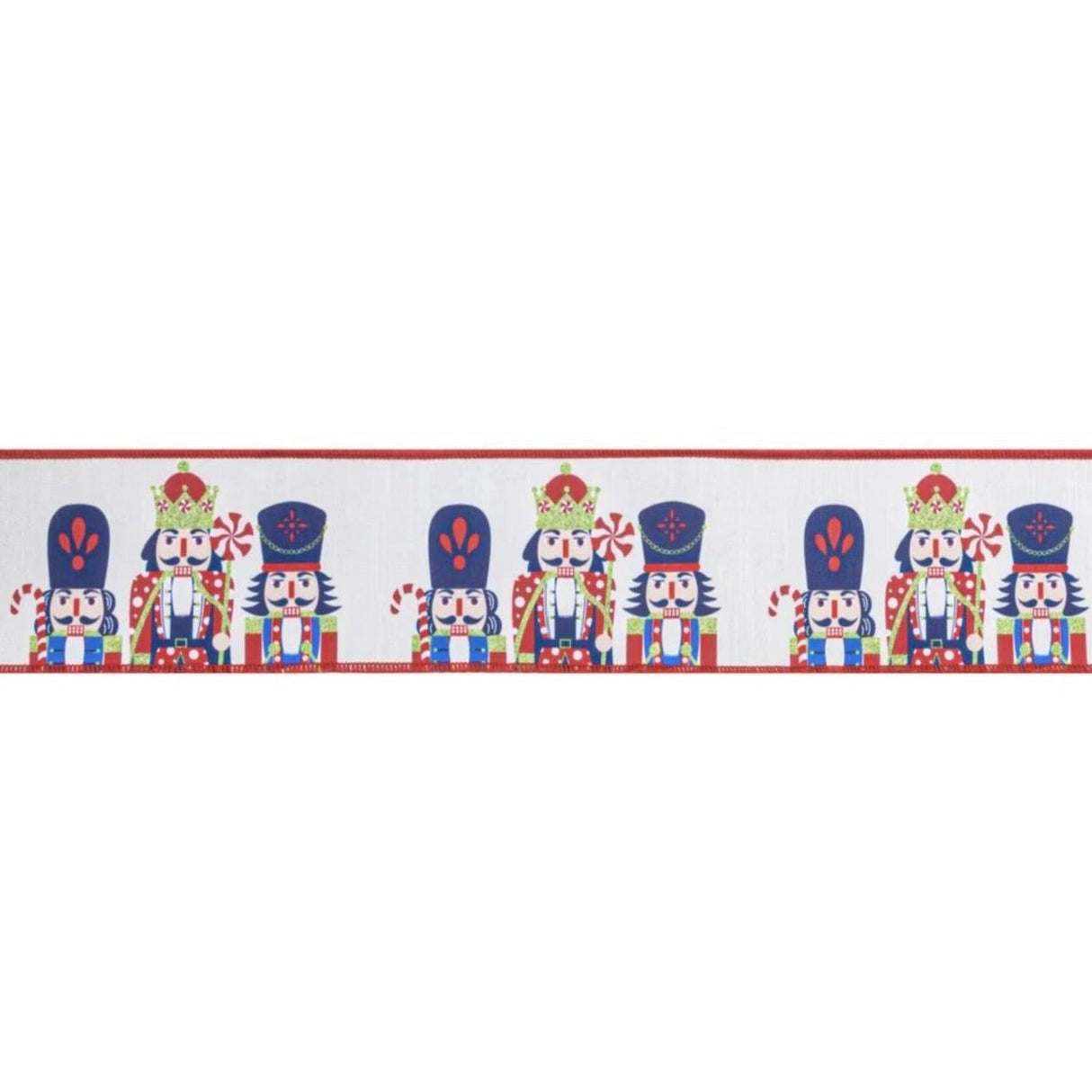 4" Reversible Dupioni Nutcracker Ribbon (10 Yards)