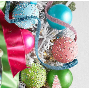 4" Sprinkled Ball Ornament