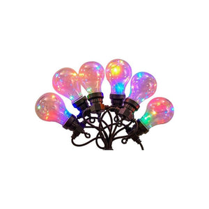 40-Light Edison Bulb Set with Multi-Colored Fairy Lights
