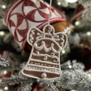 4.75" Box of Gingerbread Cookie Christmas Ornaments